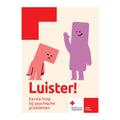 Cover van het handboek Luister! Eerste hulp bij psychische problemen